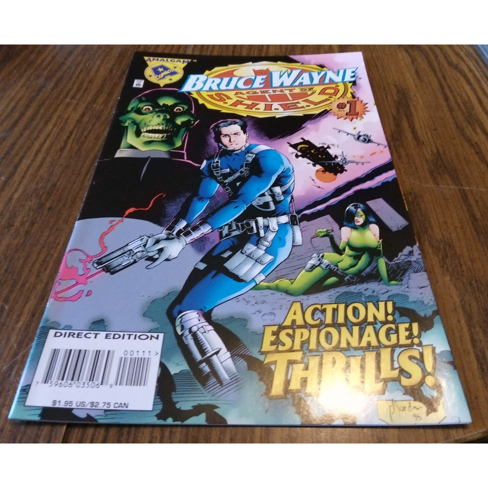 Bruce Wayne Agent Of S.H.I.E.L.D. #1 April 1996 Amalgam Comics
